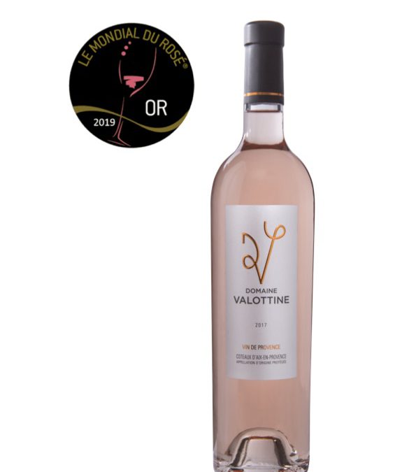 Médaille d’Or – Mondial du Rosé 2019